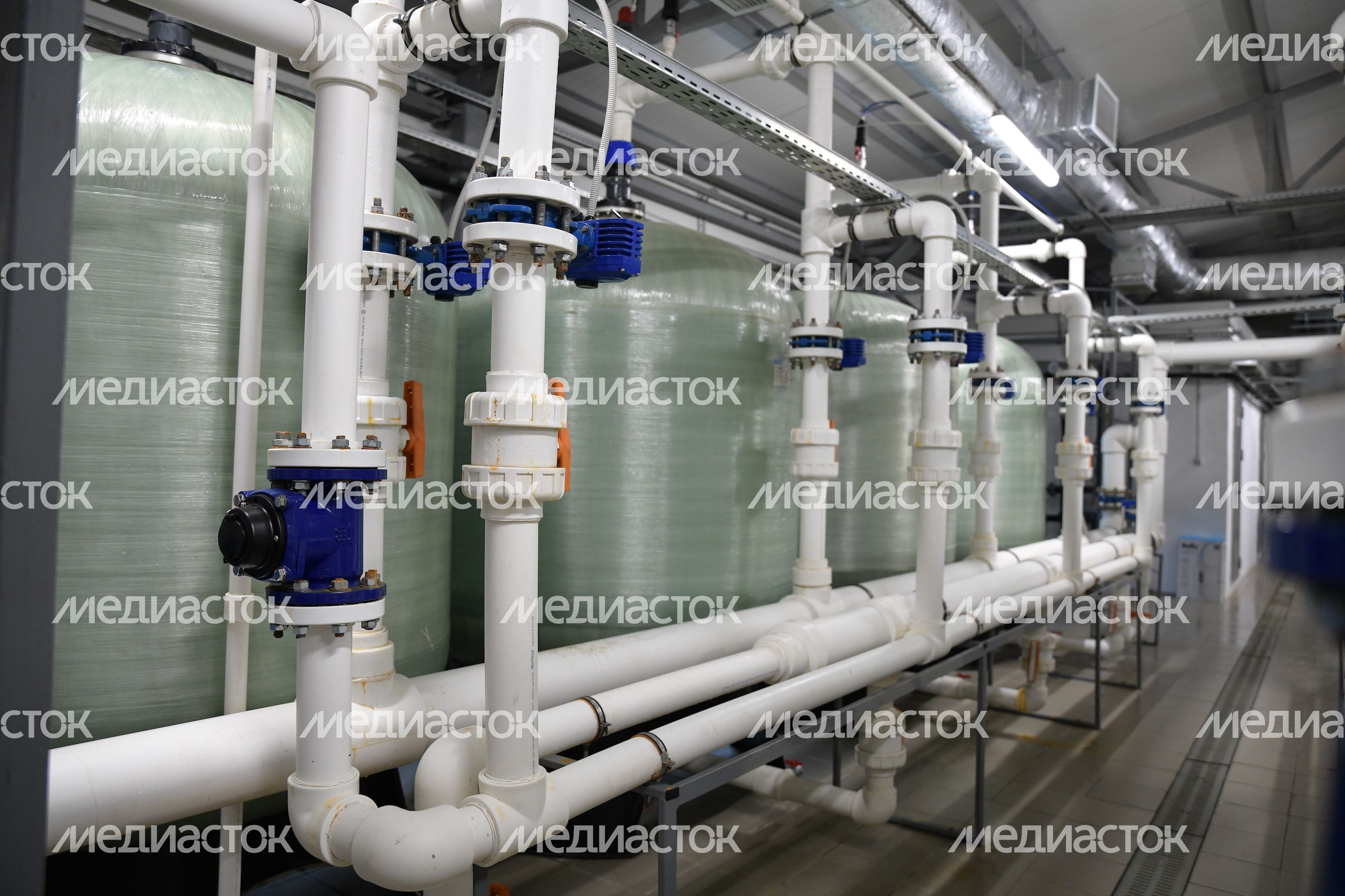 Обновленный водозабор на ул. Пушкинской в Дмитрове