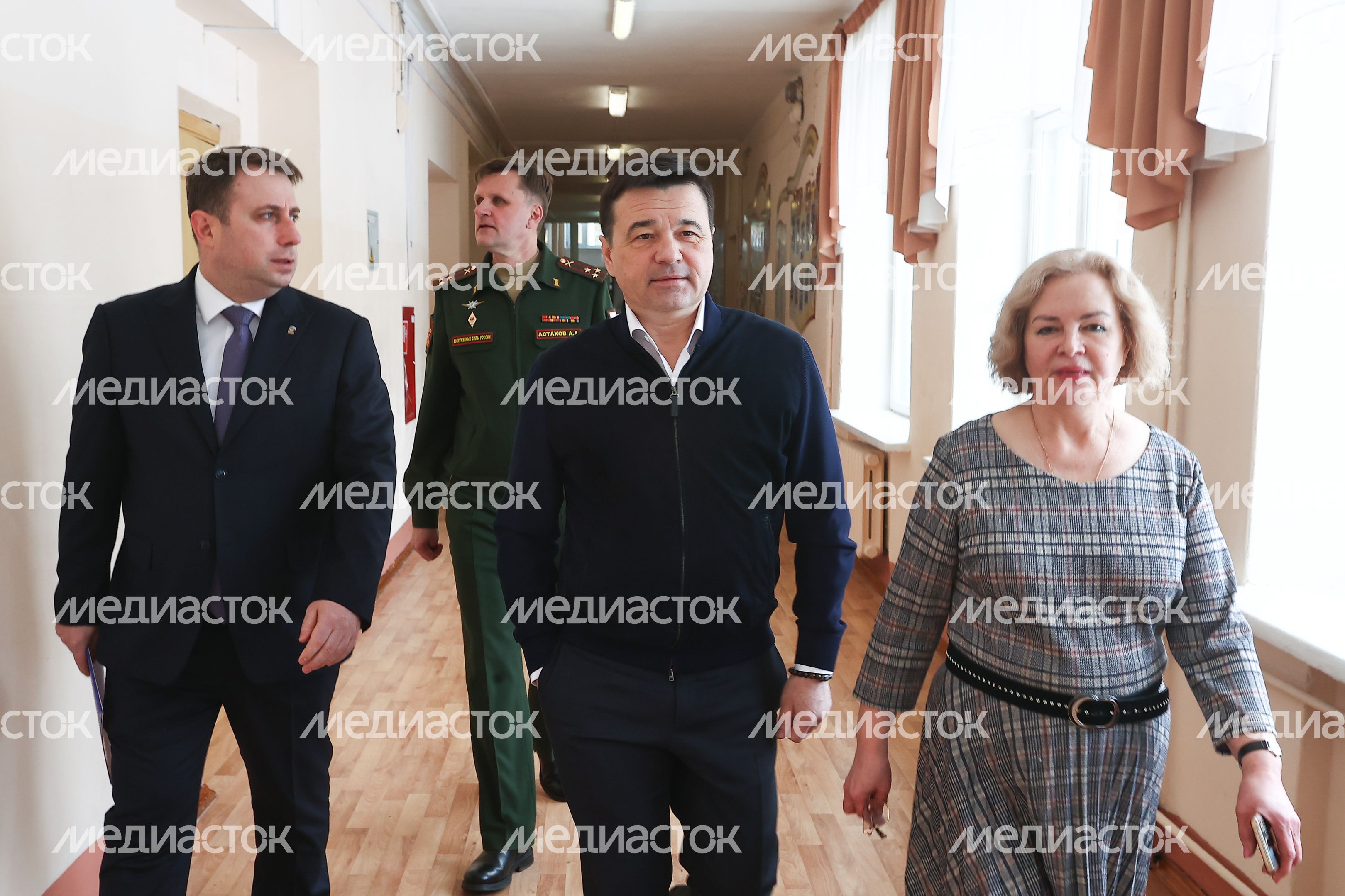 «Урок мужества» с участием Губернатора Подмосковья в Климовске «Урок мужества» с участием Губернатора Подмосковья в Климовске