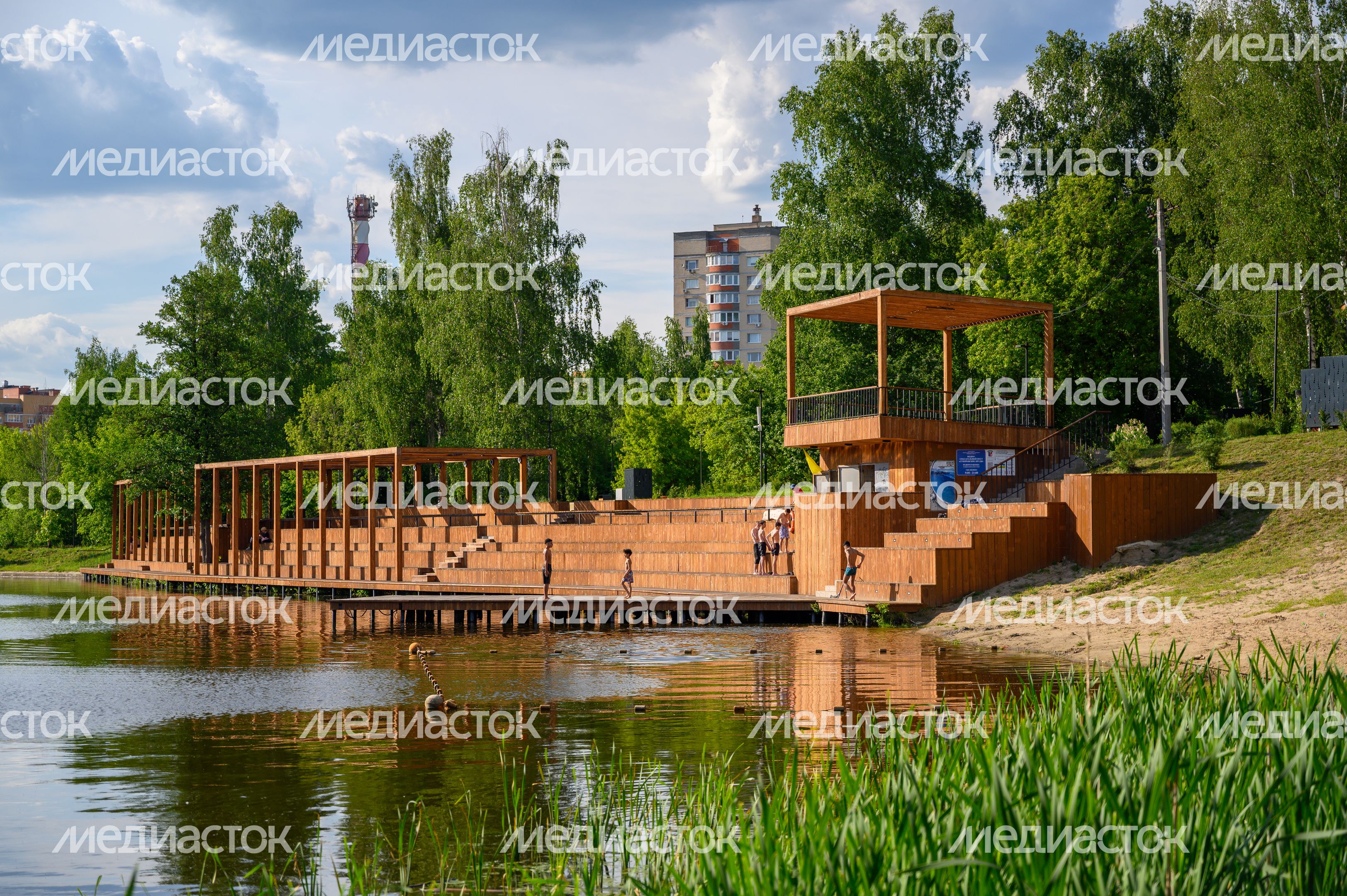 Суворовские пруды в Лосино-Петровском стали комфортной зона для отдыха у воды Суворовские пруды в Лосино-Петровском стали комфортной зона для отдыха у воды