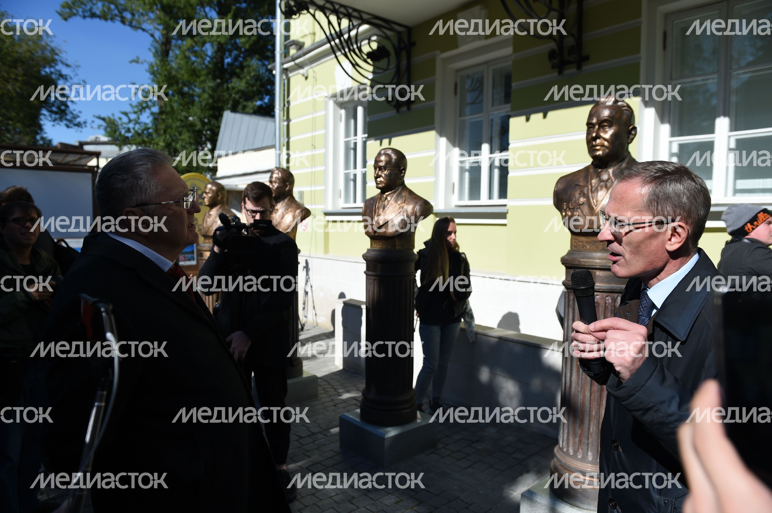 Открытие Аллеи правителей в Москве