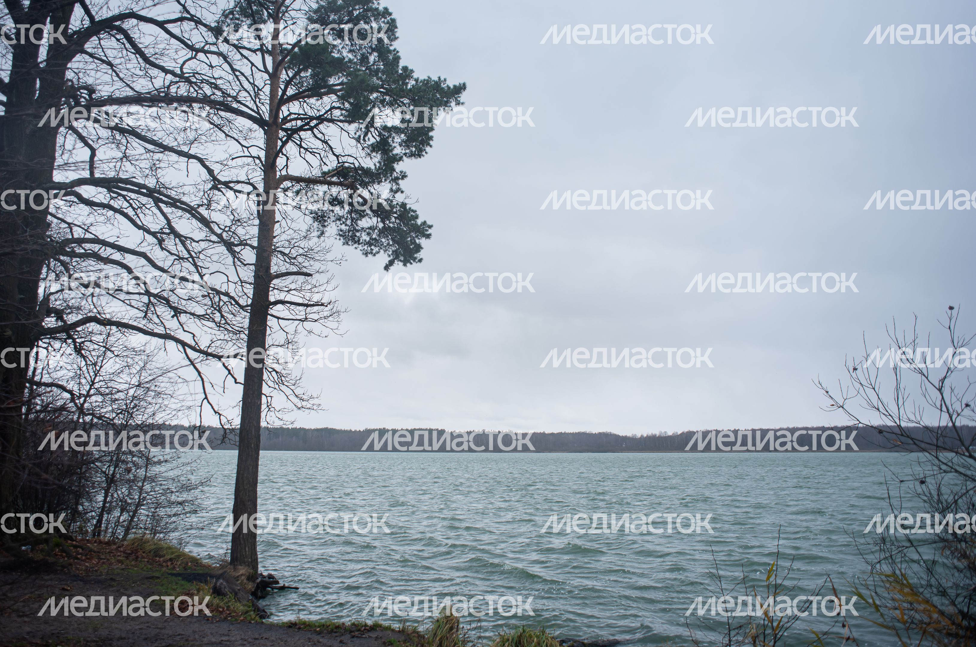 Осенние виды озера Бисерово