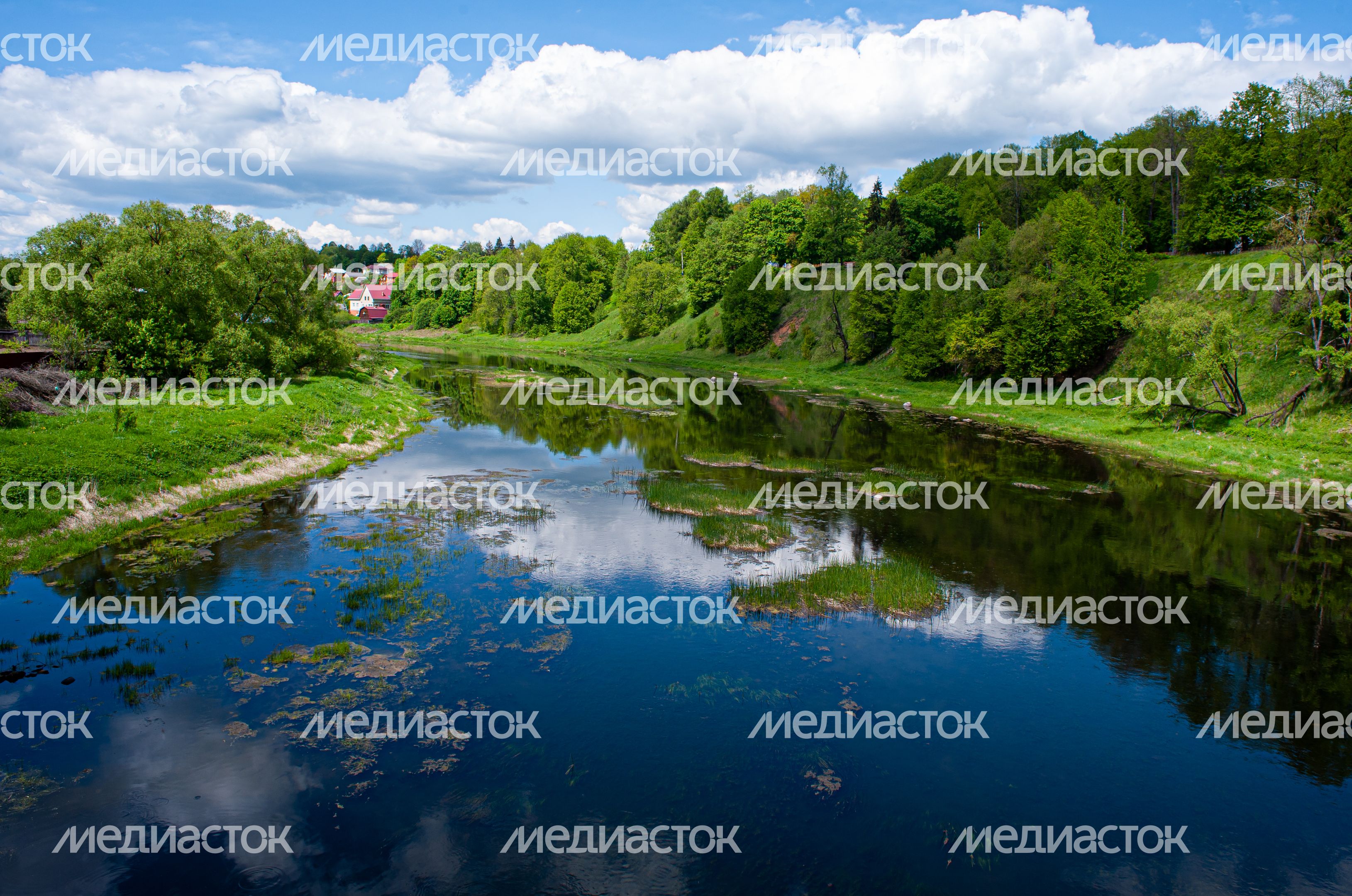 Весенние виды города Руза