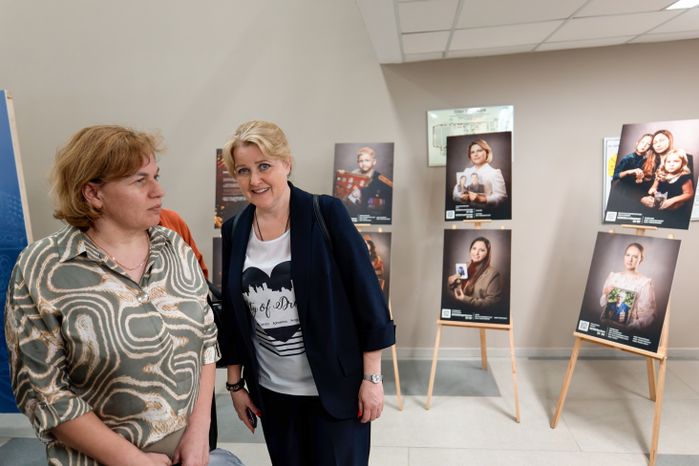 Фотовыставка патриотического проекта «Китель Победы» в Горках-10 Одинцовского округа