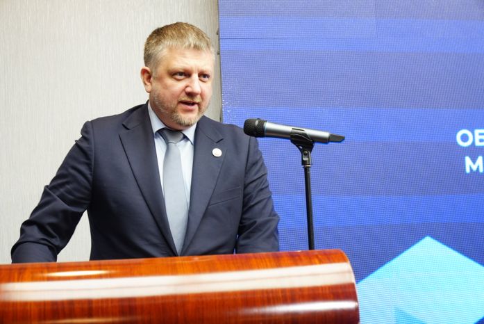 Участник заседания Общественой палаты