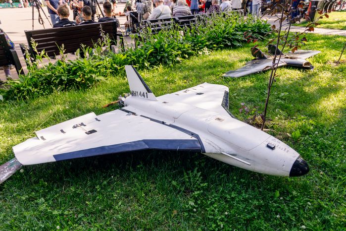 Выставка вооружения на патриотическом фестивале «Гордость поколений» в Ногинске Богородского округа