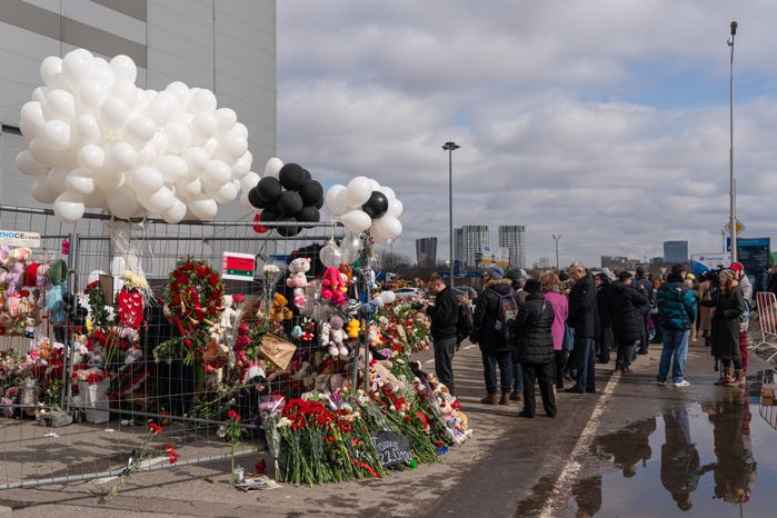 Мемориал памяти погибших в «Крокус Сити Холле» в Красногорске