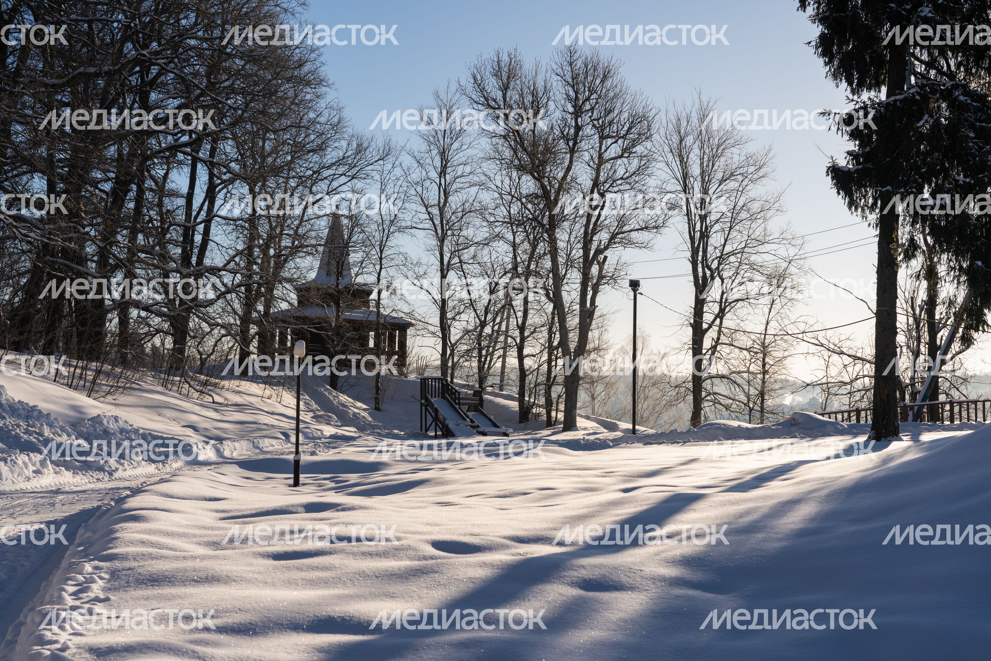 Парк культуры и отдыха «Городок» в Рузе Парк культуры и отдыха «Городок» в Рузе