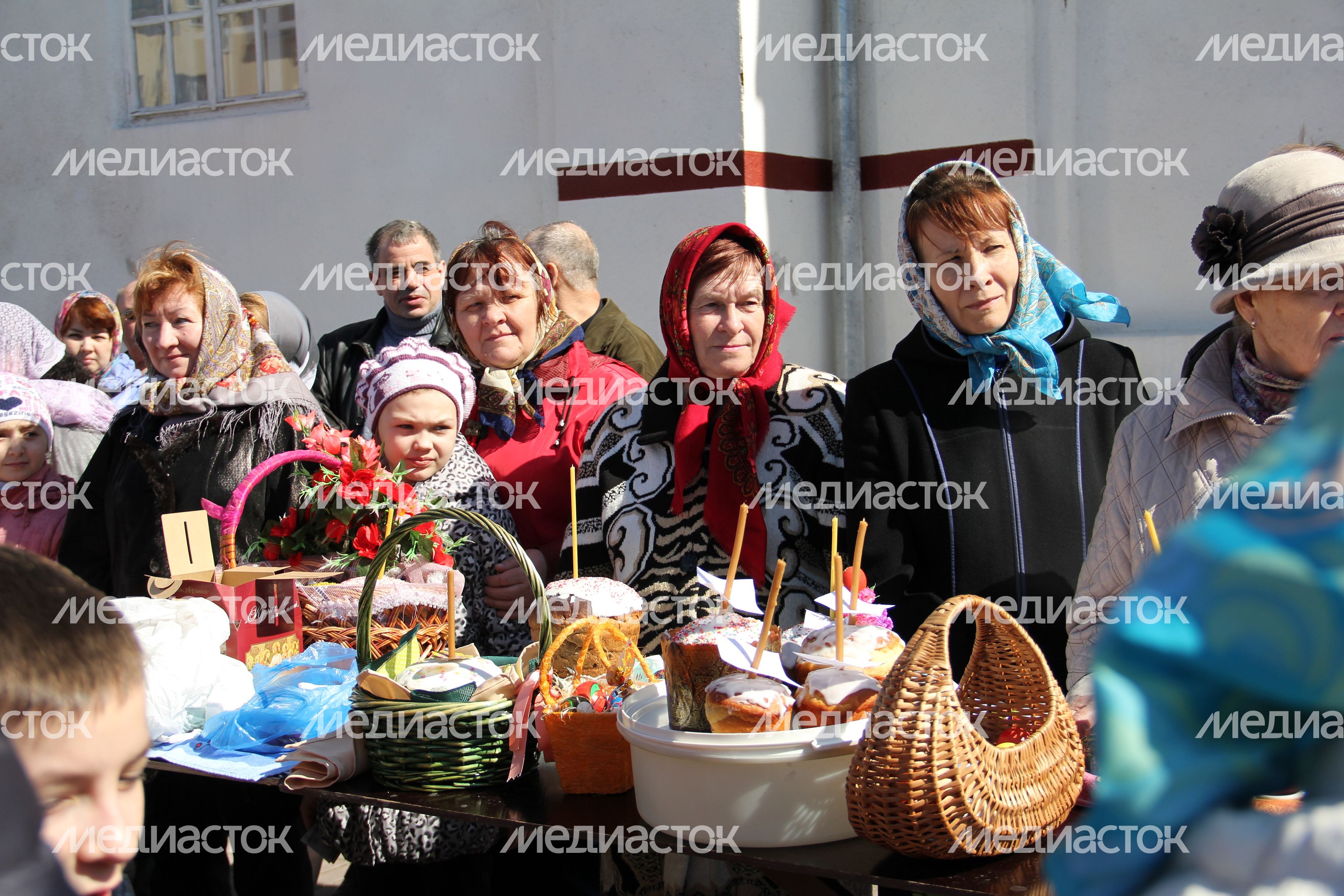 Празднование Пасхи в Серебряных Прудах