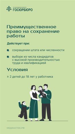 Трудовые права многодетных родителей вертикаль 06