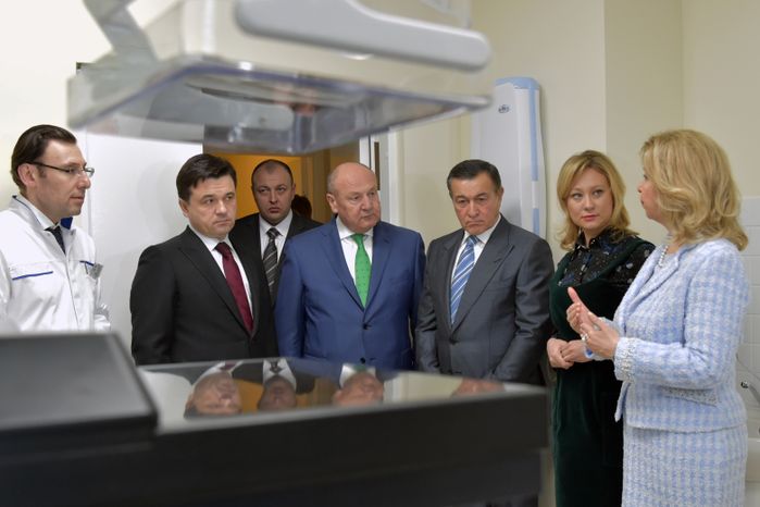 Открытие медицинского центра «Белая роза» в Красногорском районе