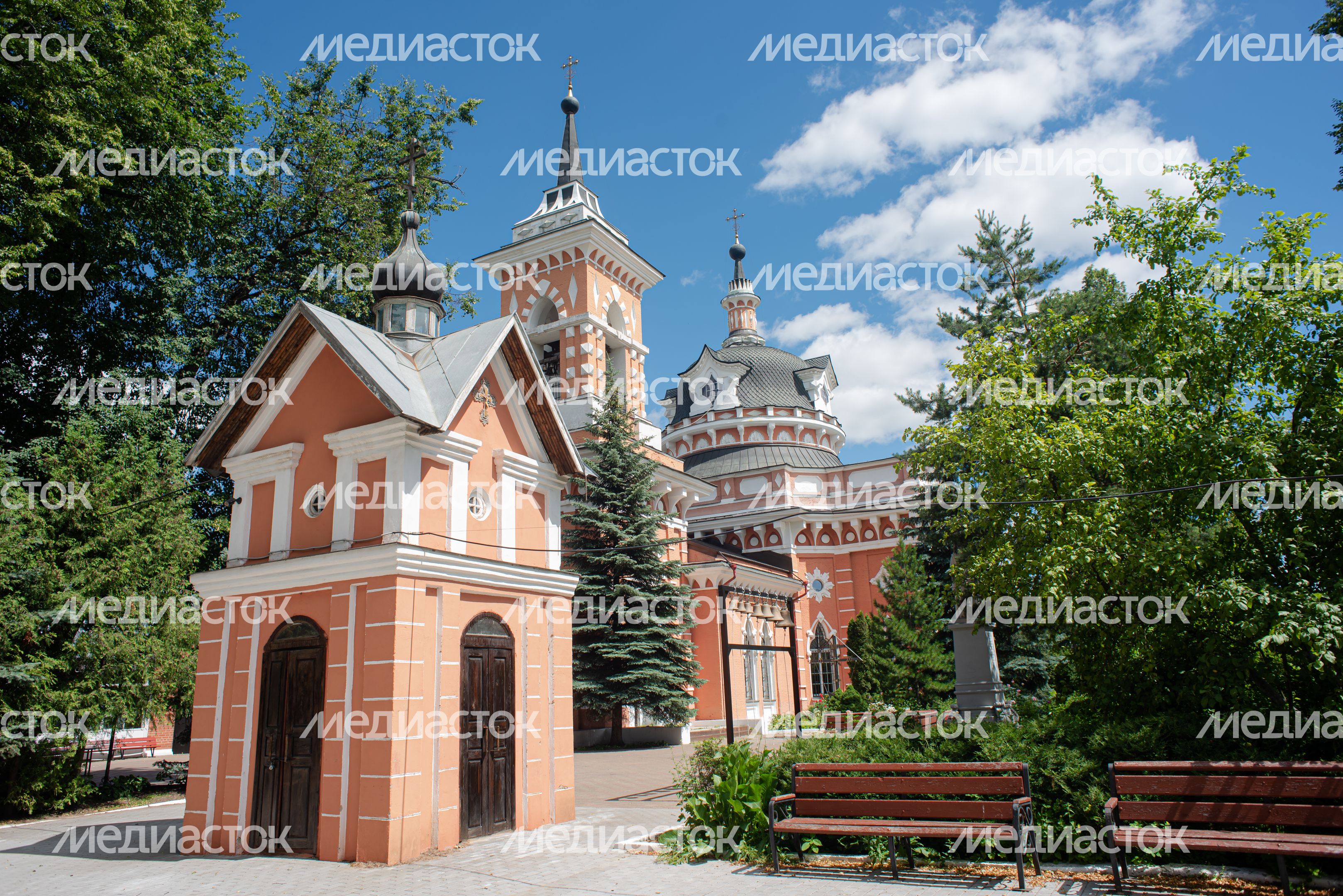 Летние виды города Ивантеевка