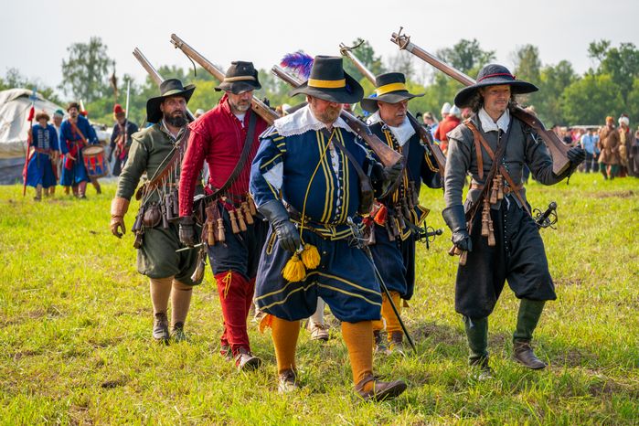 Эпоха Древней Руси XVI века на фестивале «Гуляй город» в округе Чехов