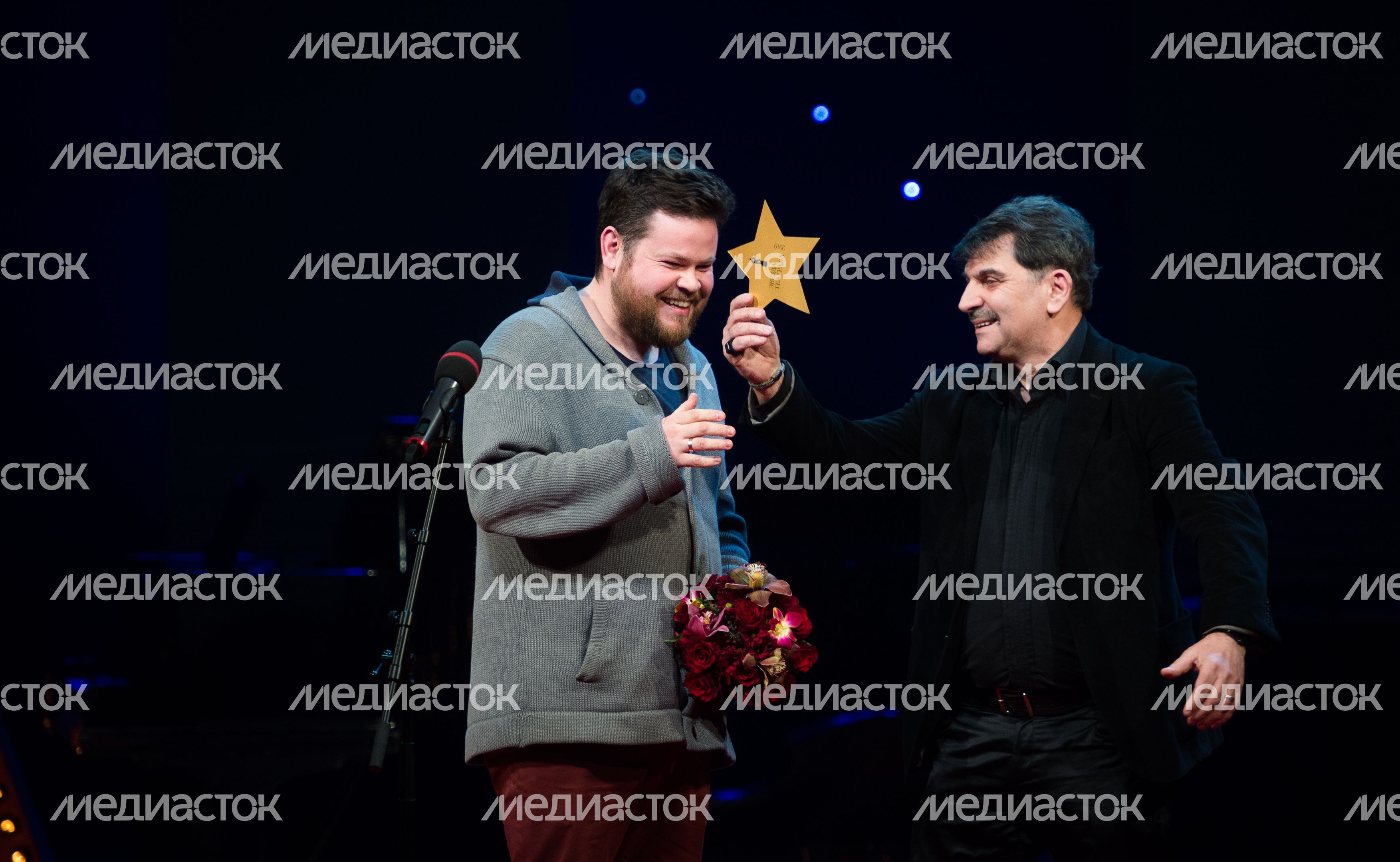Церемония вручения премии «Звезда Театрала» в театре имени Вахтангова в Москве