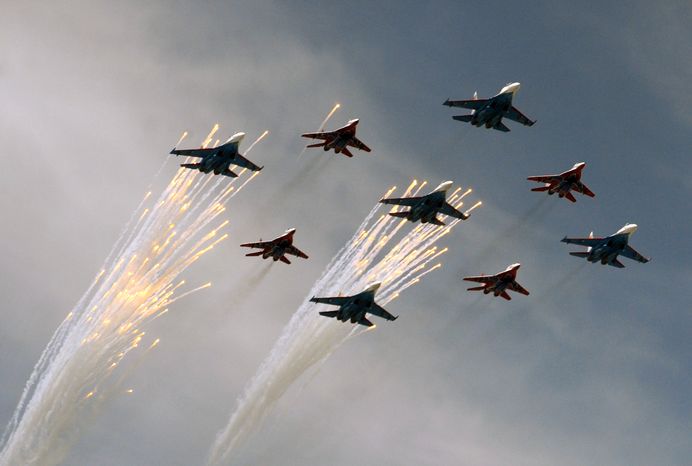 Парад Победы на Красной площади в Москве