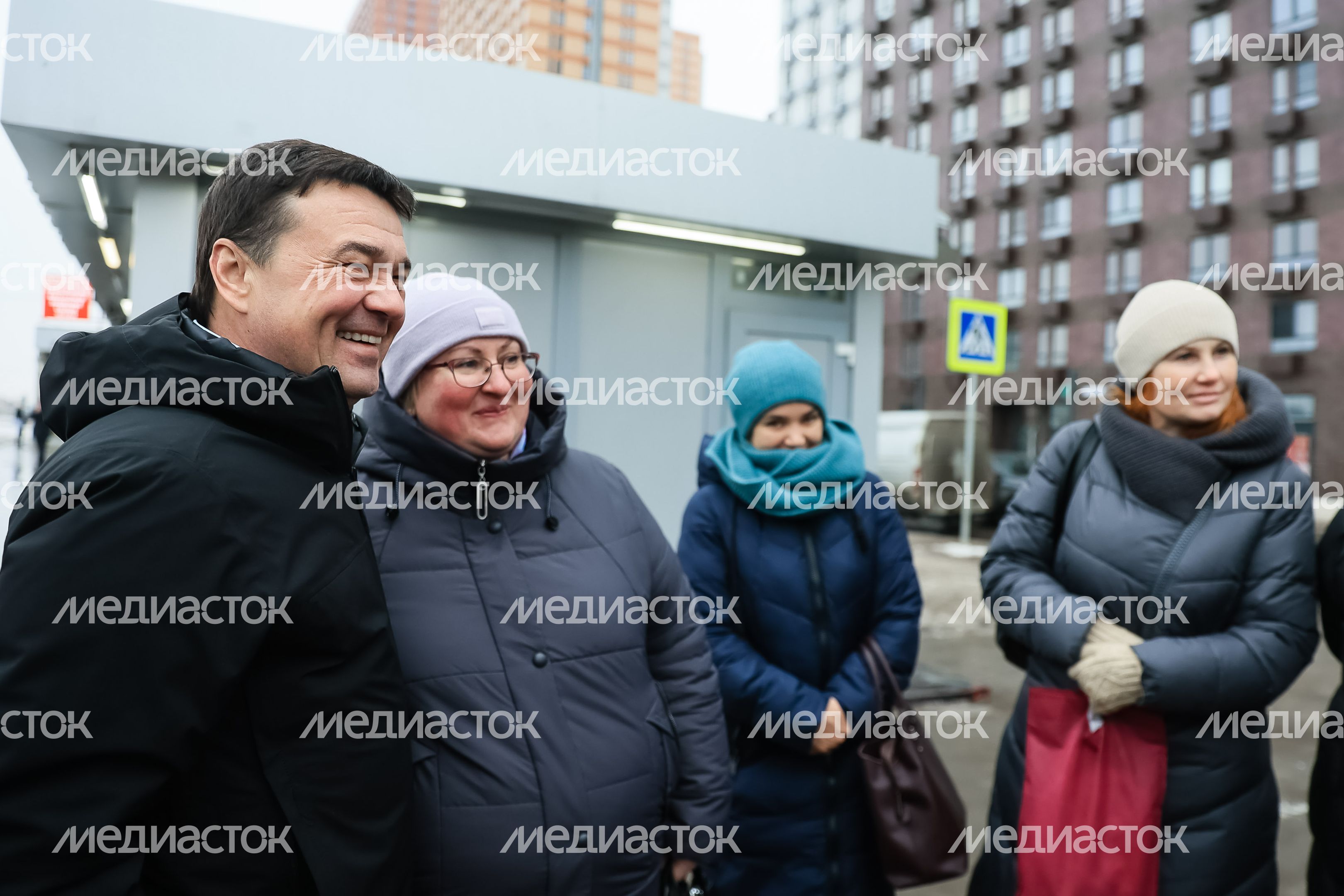 Посещение губернатором пересадочного узла в Котельниках