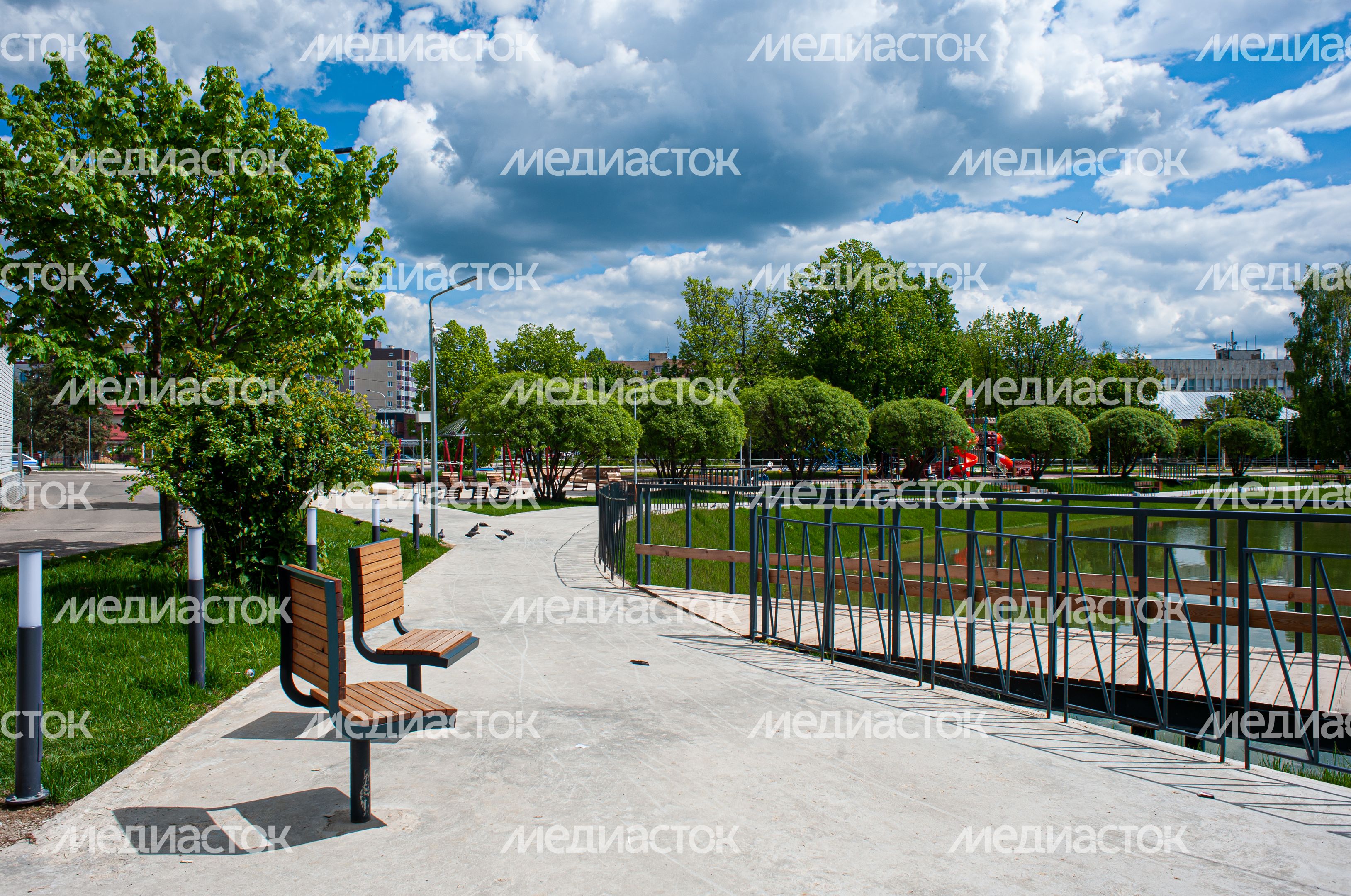 Весенние виды города Руза