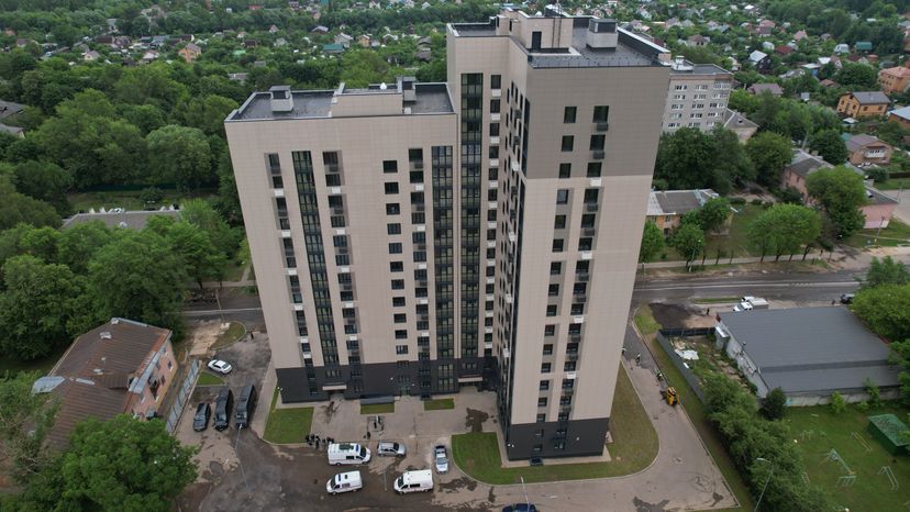 Новый дом для переселенцев из аварийного жилья в п. Южный г.о. Подольск