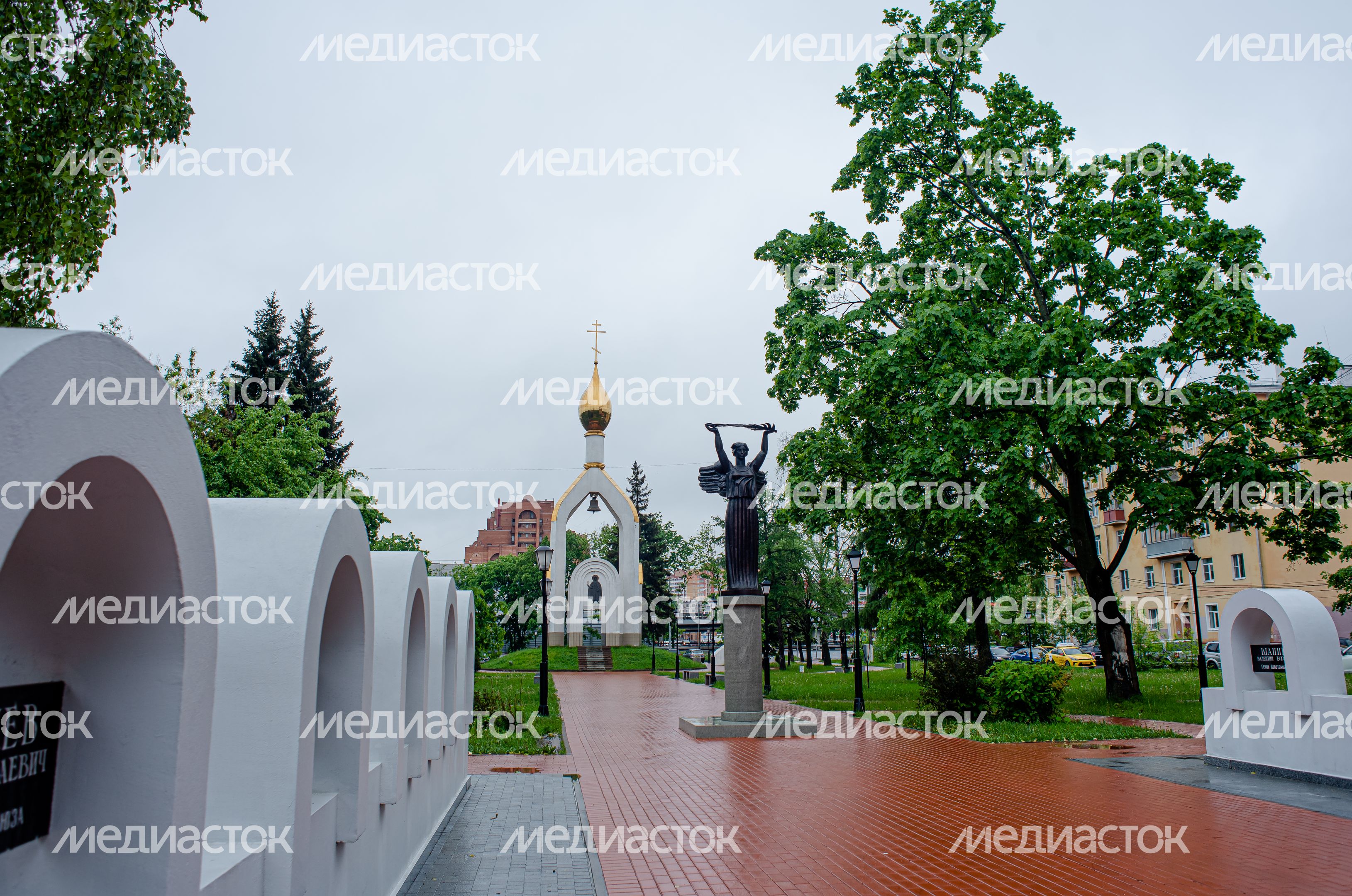 Летние виды города Балашиха