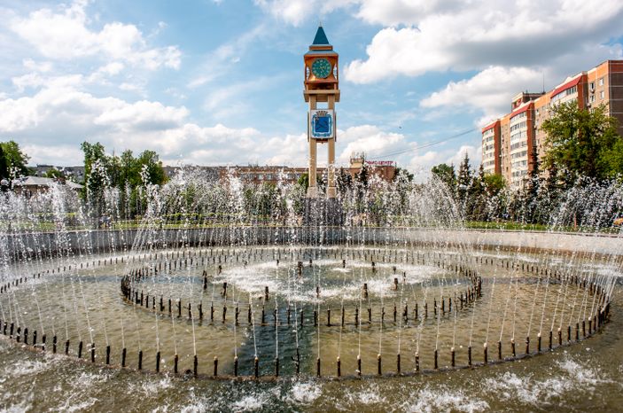 Весенние виды города Подольск