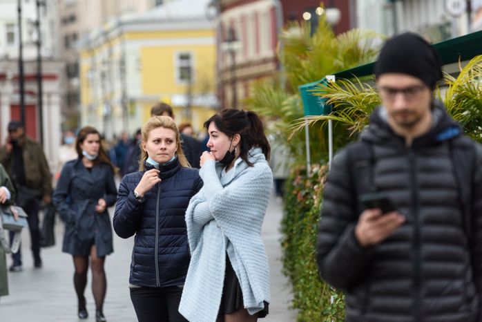 Масочный режим в Москве