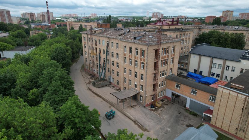 Капремонт хирургического корпуса Подольской областной больницы
