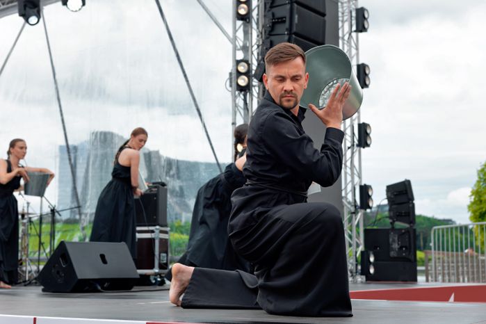 Выступление на фестивале современной этнической культуры «РУСь_СВЕТ» в Красногорске