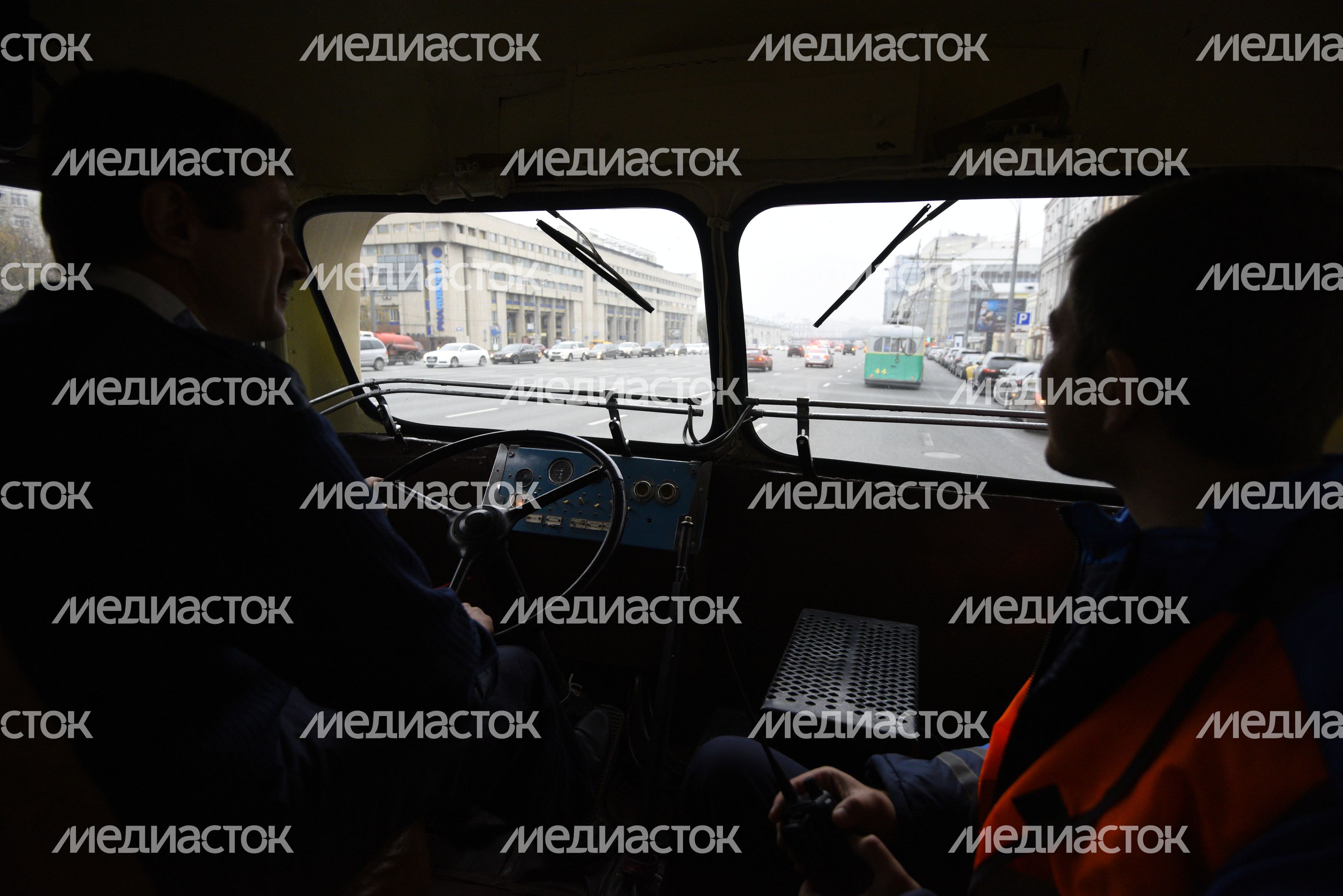 Праздник московского троллейбуса в Москве