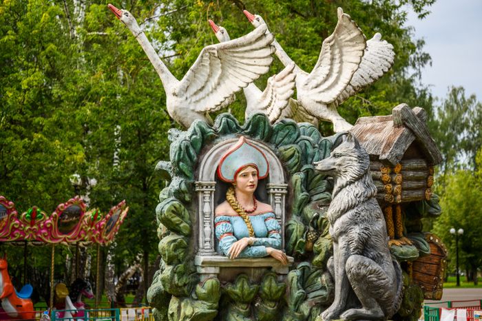 Летний Центральный парк культуры и отдыха в Лыткарино