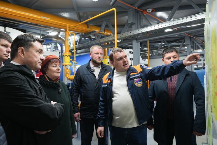 Андрей Воробьев проверил готовность новой котельной на Восточном проезде в Электростали