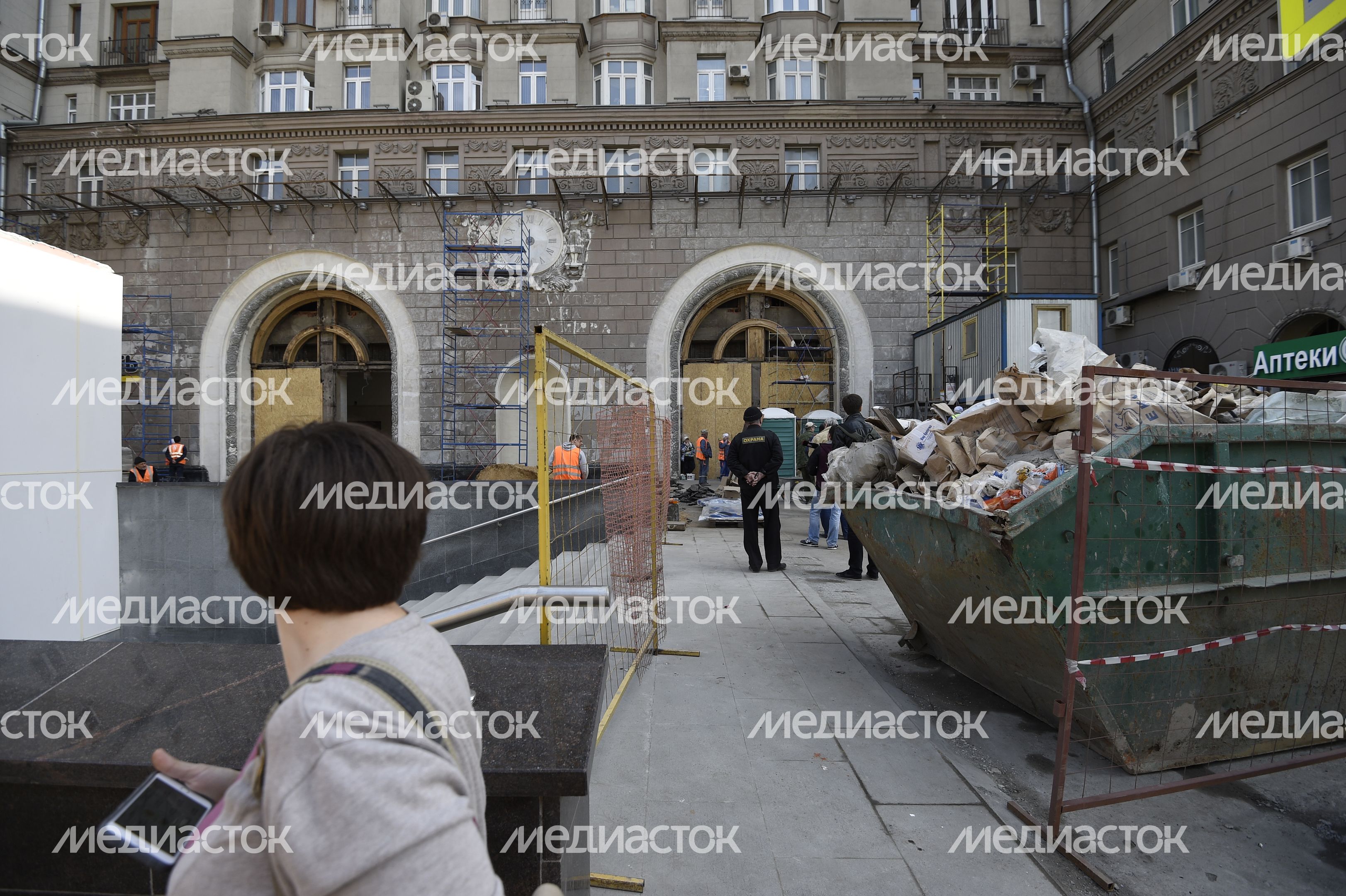 Реконструкция вестибюля станции метро «Проспект Мира»