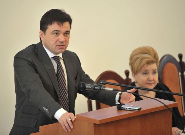 Андрей Воробьев на совещании в МОНИКИ