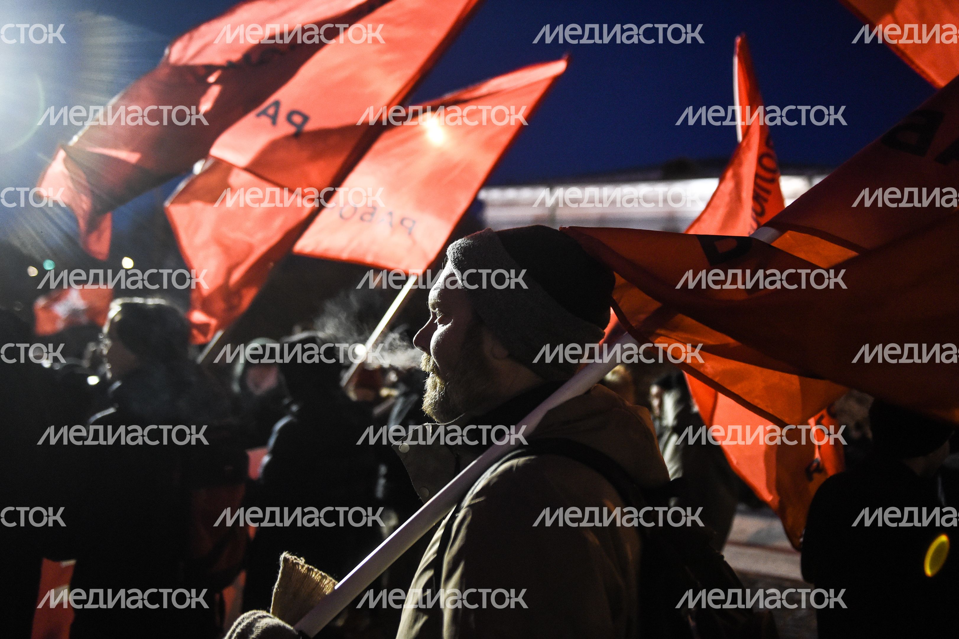 Митинг, приуроченный к выборам президента России, прошел в Москве
