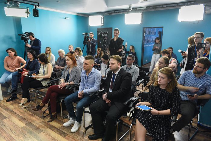 Пресс-конференция, посвященная подмосковным мероприятиям в честь Дня Победы