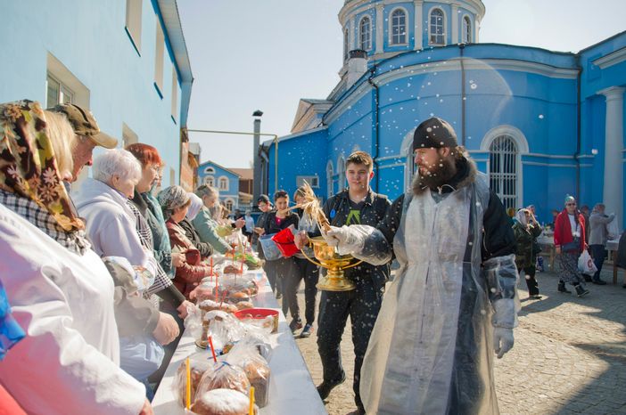 Празднование Пасхи в Ногинске