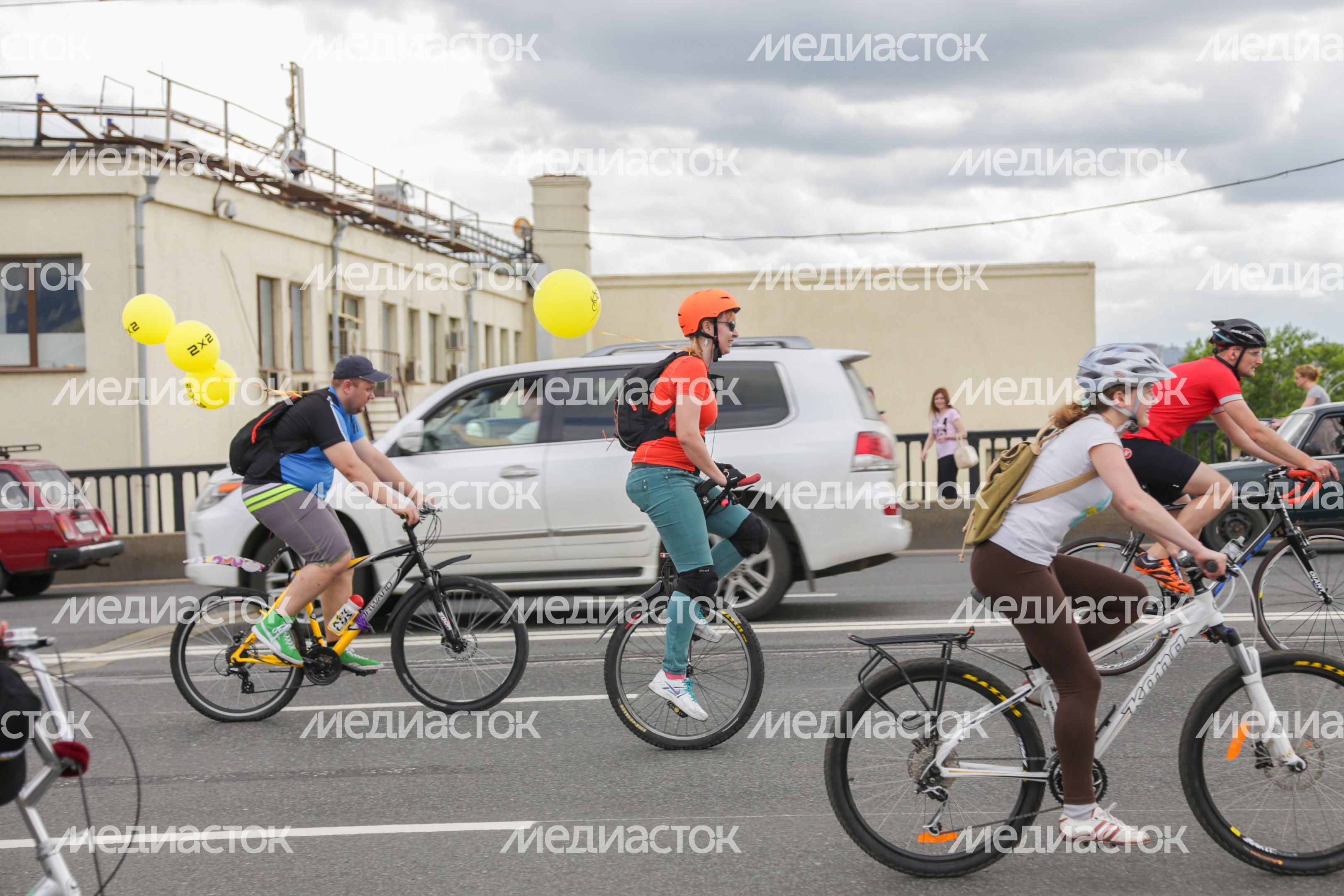 Велопарад в Москве