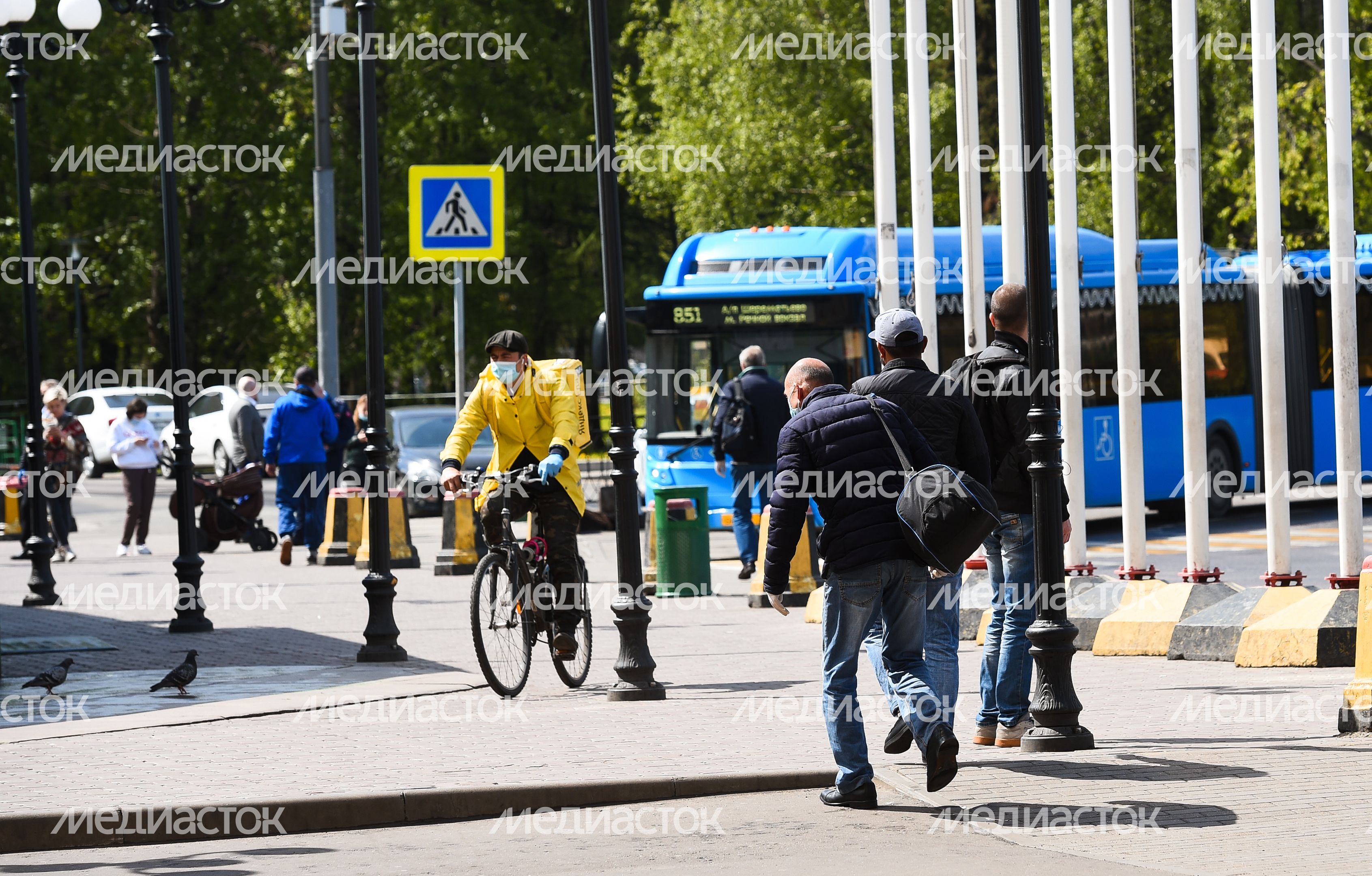Московский регион во время «масочного режима» в связи с угрозой распространения коронавируса