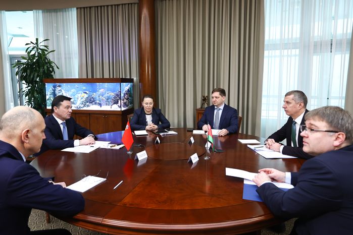 Встреча губернатора с послом Республики Беларусь