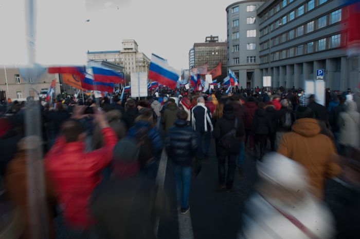 Марш памяти убитого политика Бориса Немцова в Москве