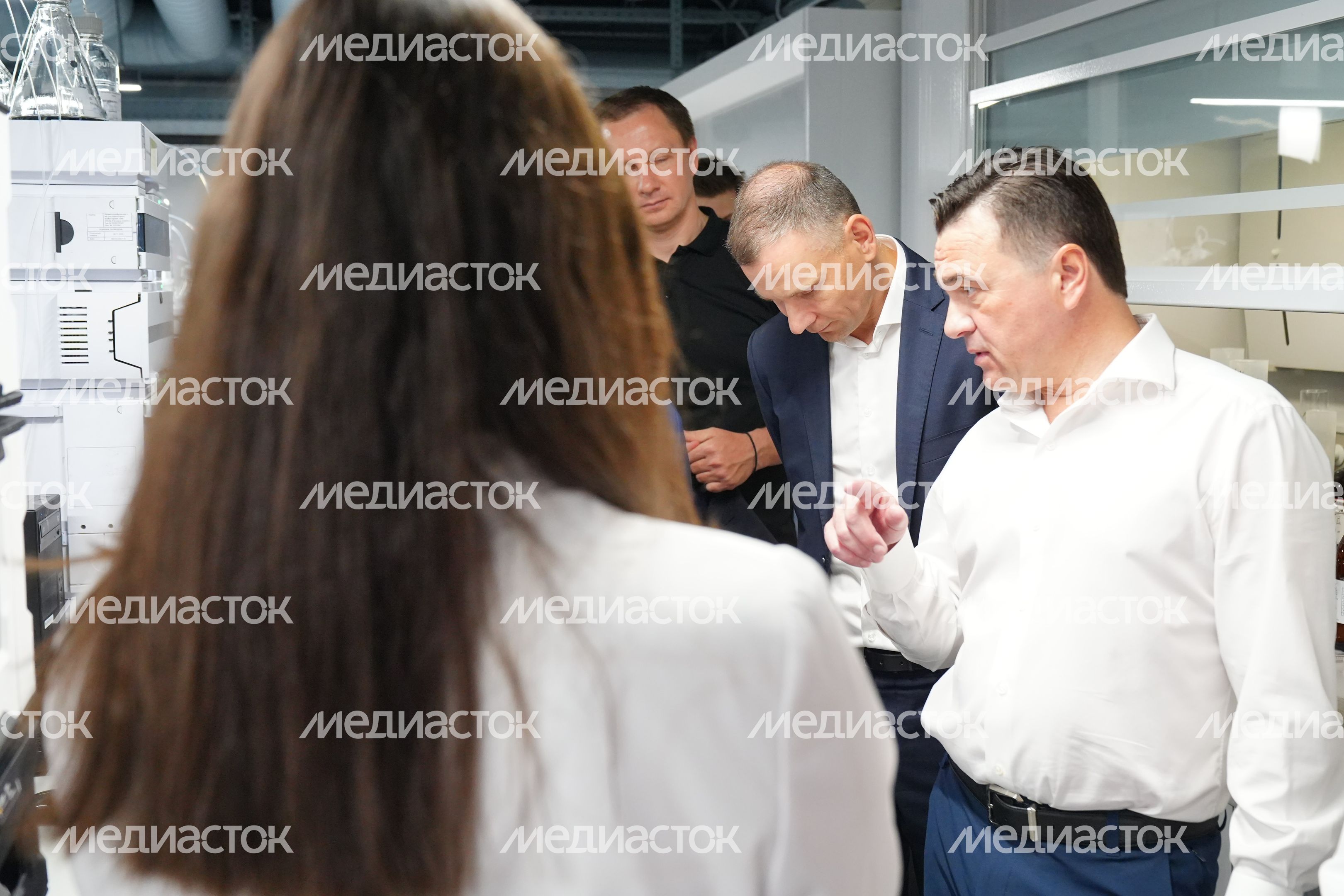 Губернатору представили проект развития R&D-Центра фармкомпании «Биннофарм Групп» в Красногорске