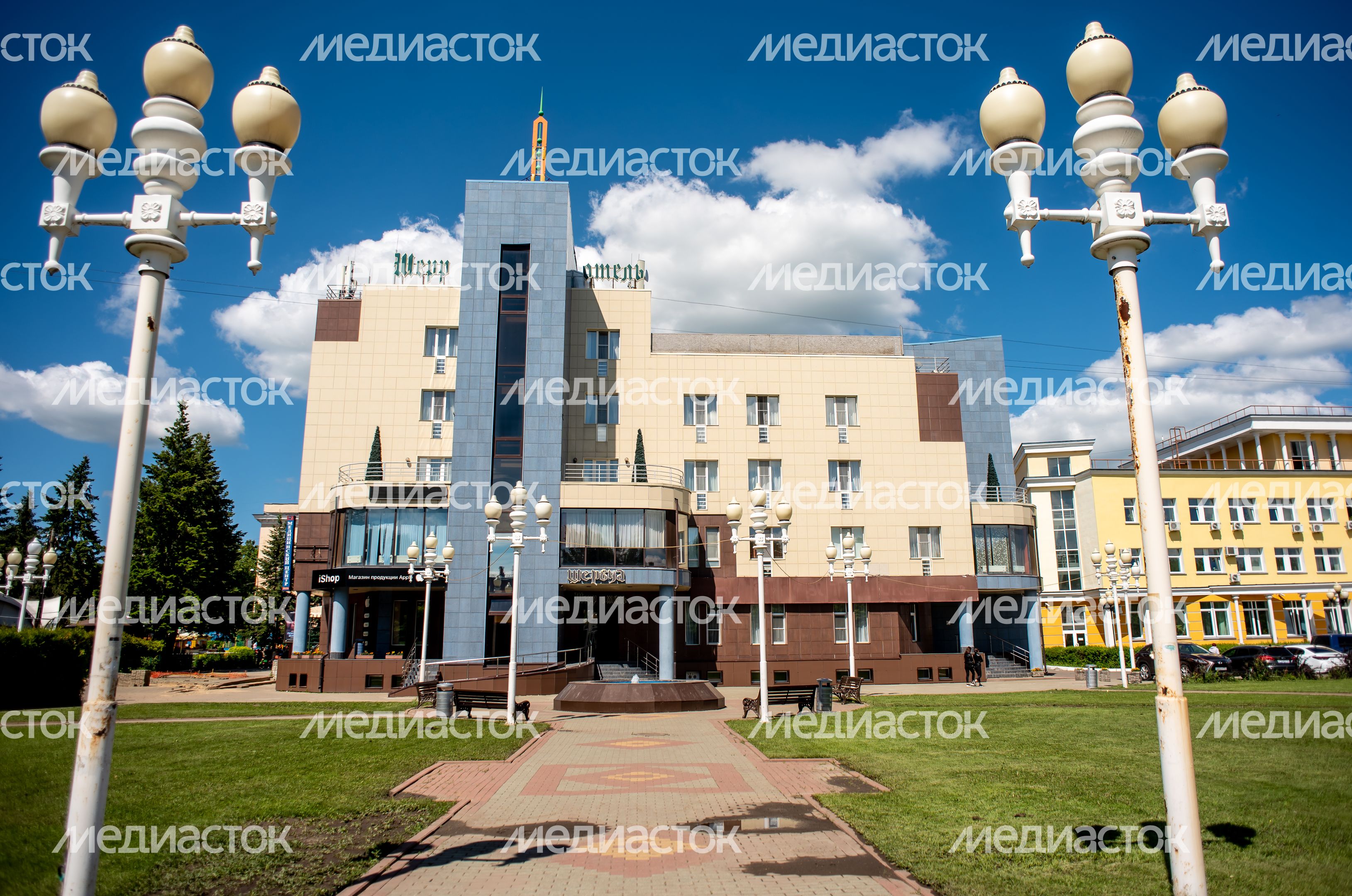 Летние виды города Ступино