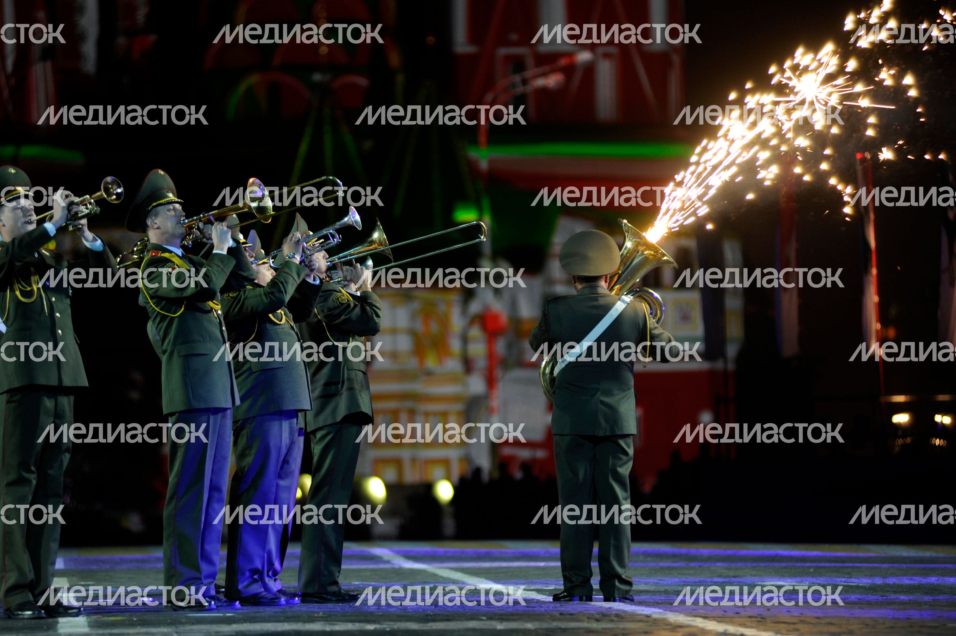Фестиваль «Спасская башня» на Красной площади в Москве