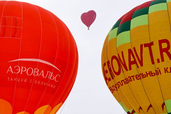 Воздушные шары на Фестивале сердец 2026 в Дмитровском округе