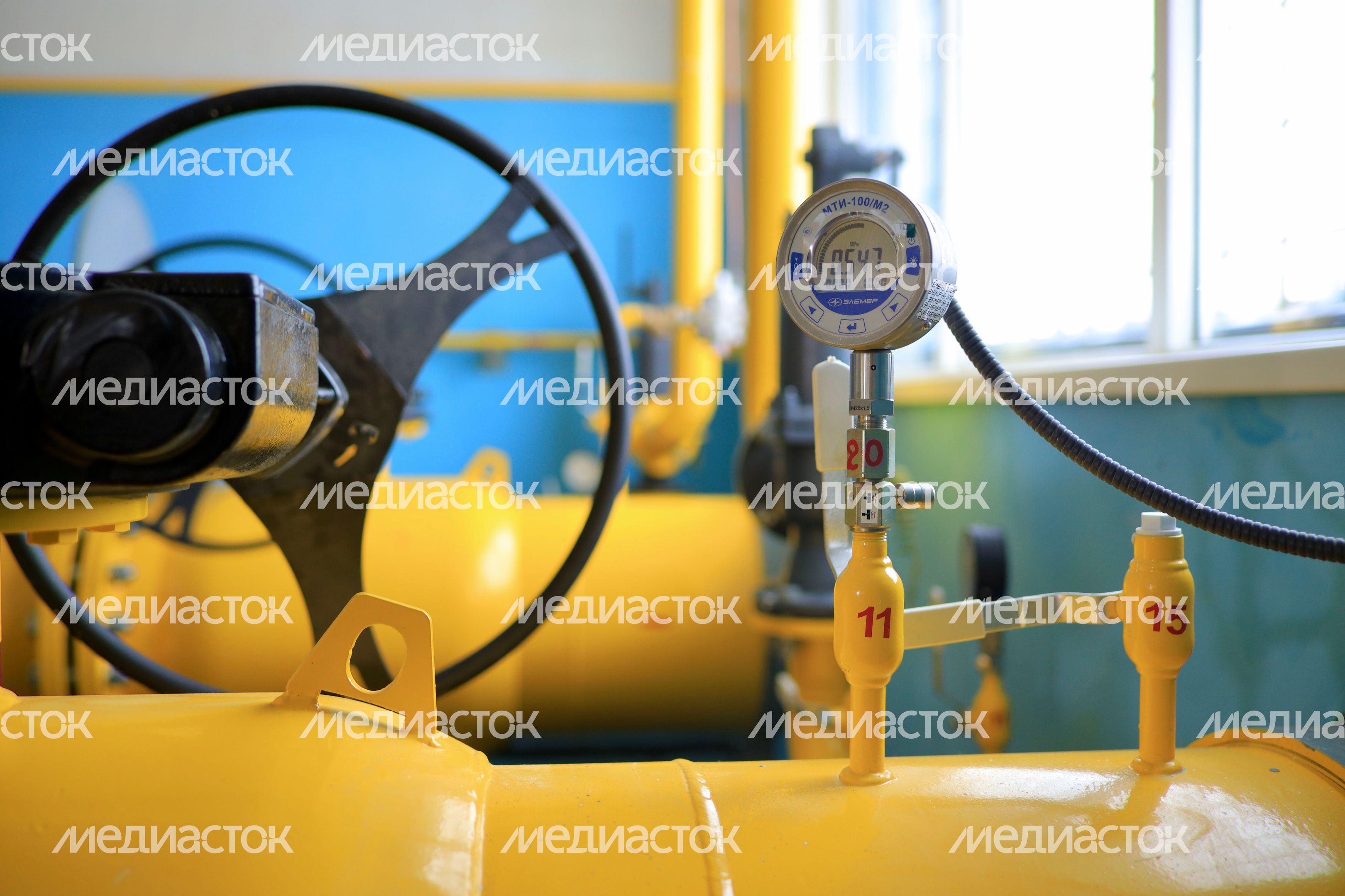 На газораспределительном пункте "Самаровка" в г.о. Королёв