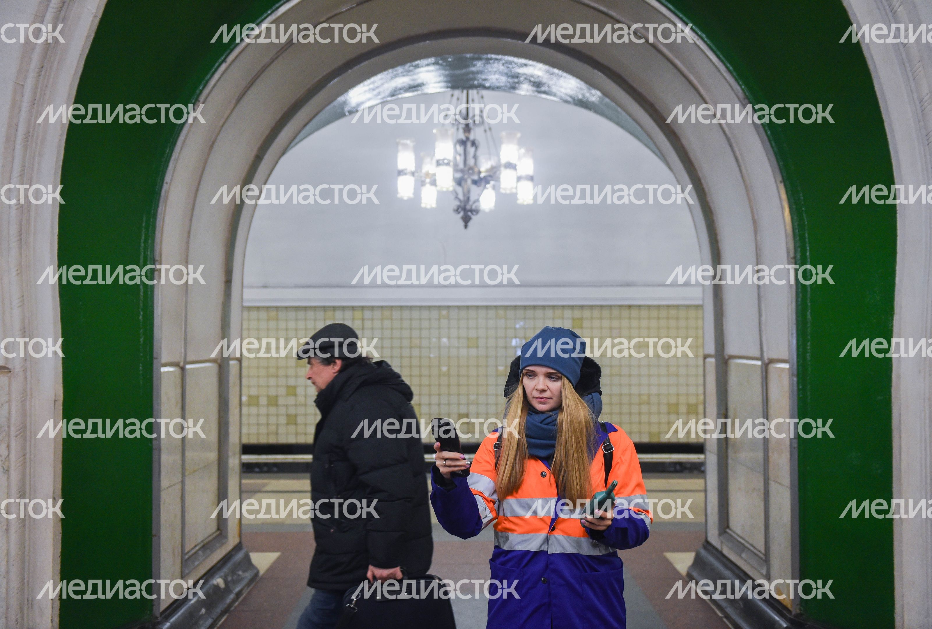 Проверка воздуха в Московском метрополитене Проверка воздуха в Московском метрополитене