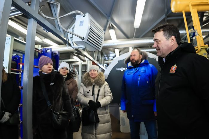 Посещение губернатором котельной в Ликине-Дулеве