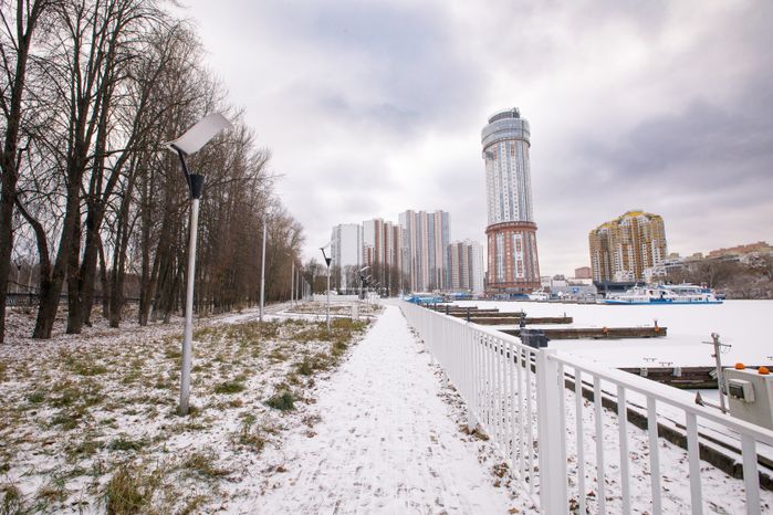Химки. Парк культуры и отдыха имени Л.Н. Толстого. Зима