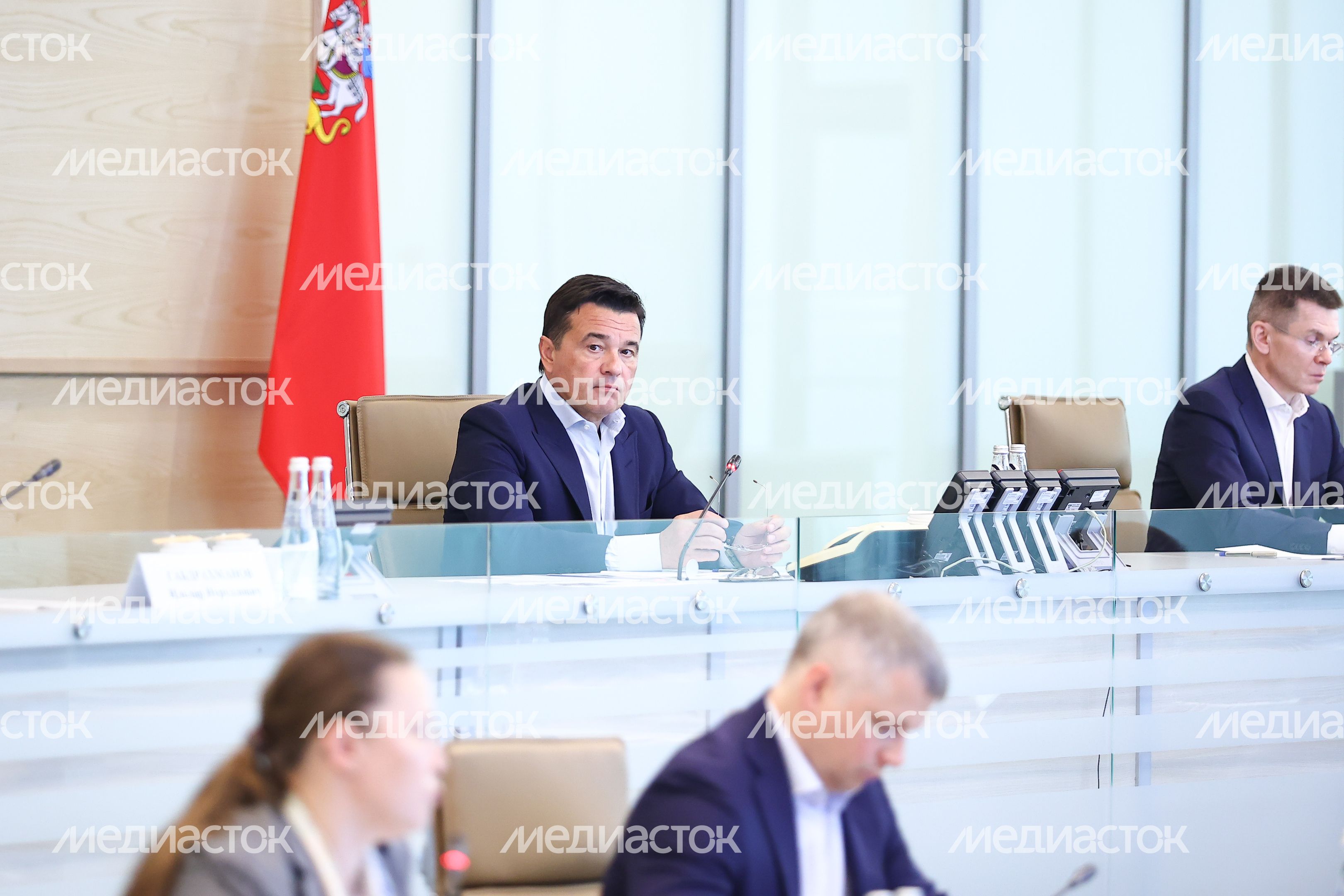Еженедельное совещание Губернатора Подмосковья с областным правительством и главами муниципалитетов