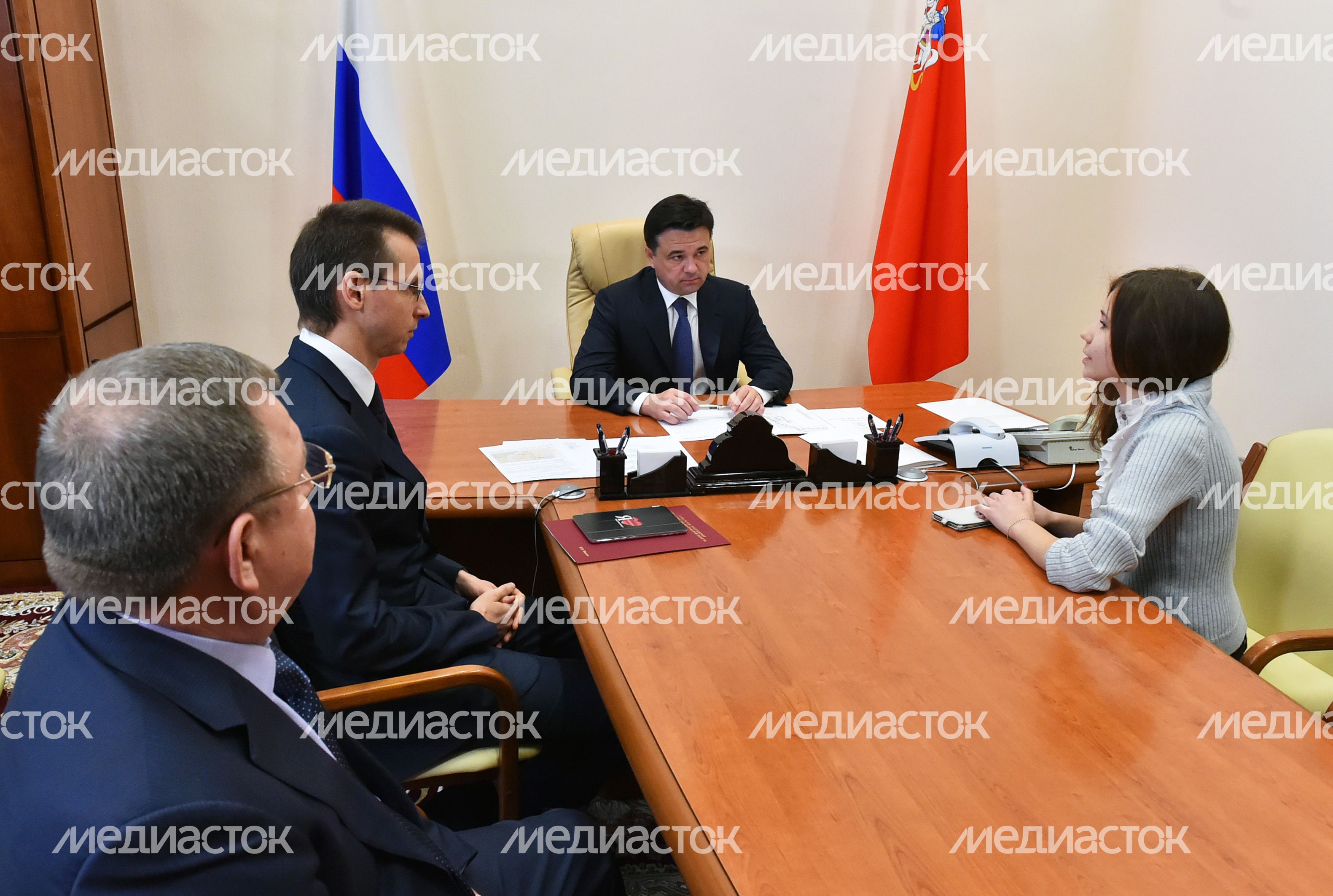 А. Воробьев провел прием граждан в приемной президента России