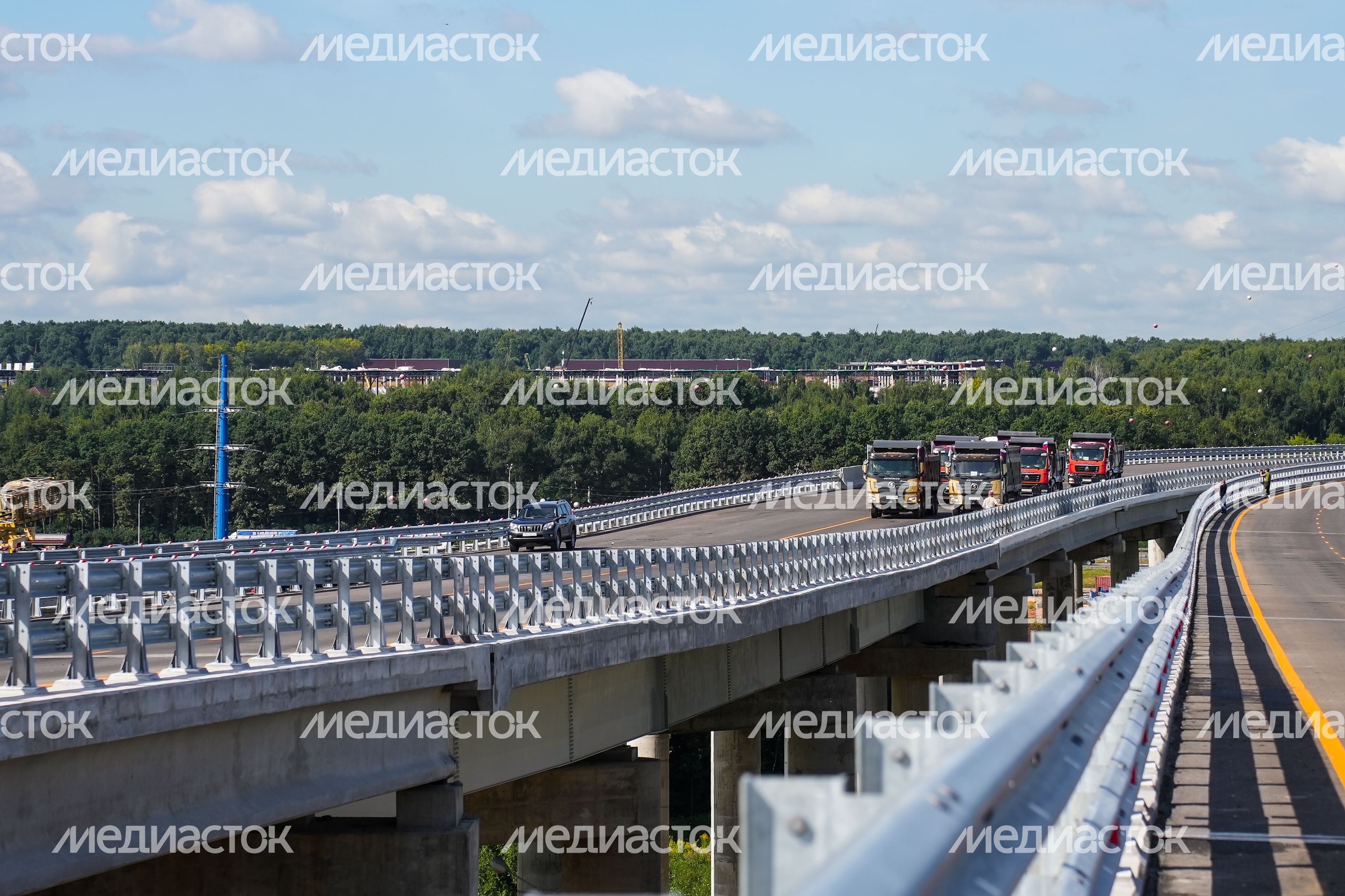 Открытие предпоследнего участка Южно-Лыткаринской автодороги
