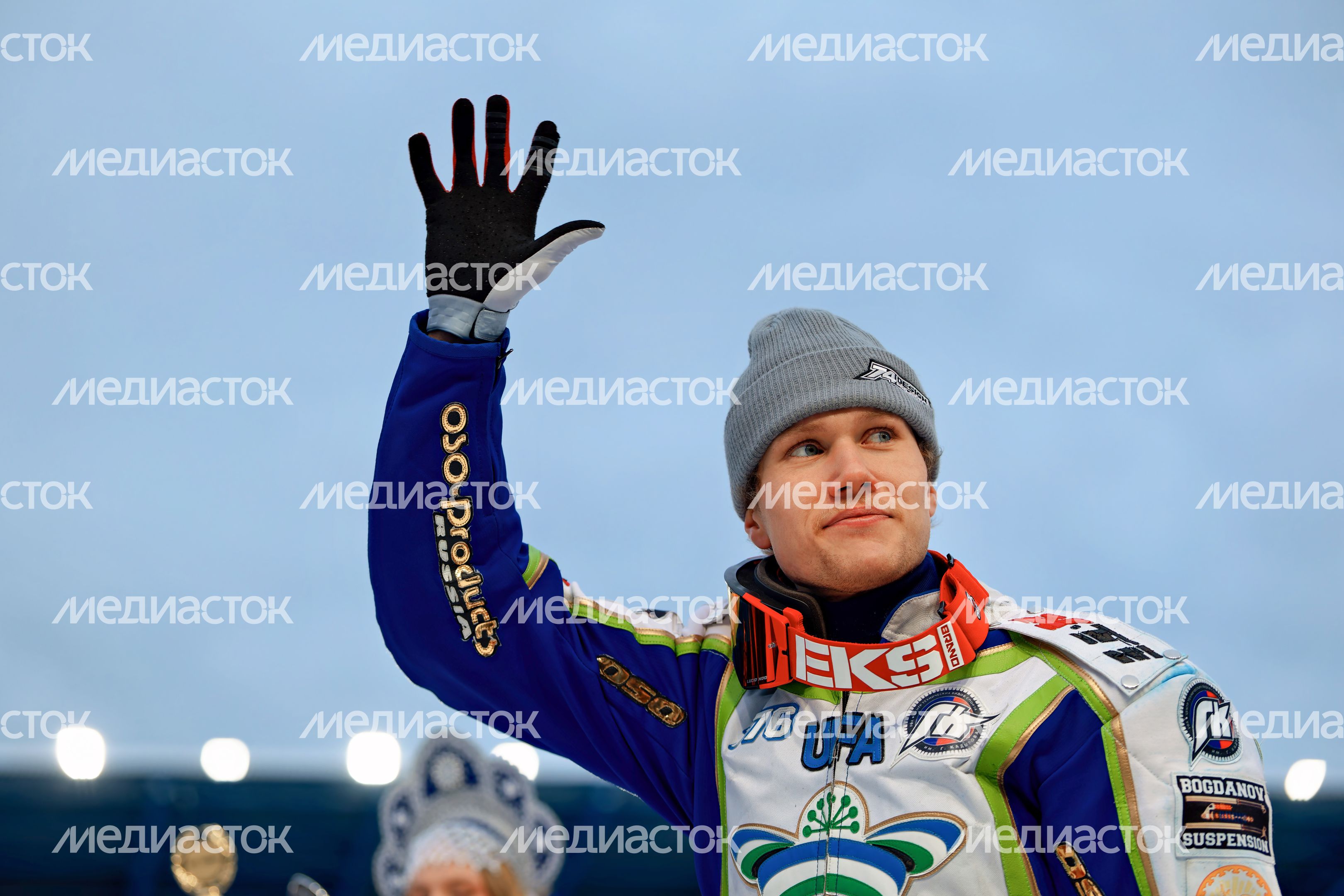Второй день суперфинала личного чемпионата России по ледовому спидвею в Красногорске Второй день суперфинала личного чемпионата России по ледовому спидвею в Красногорске